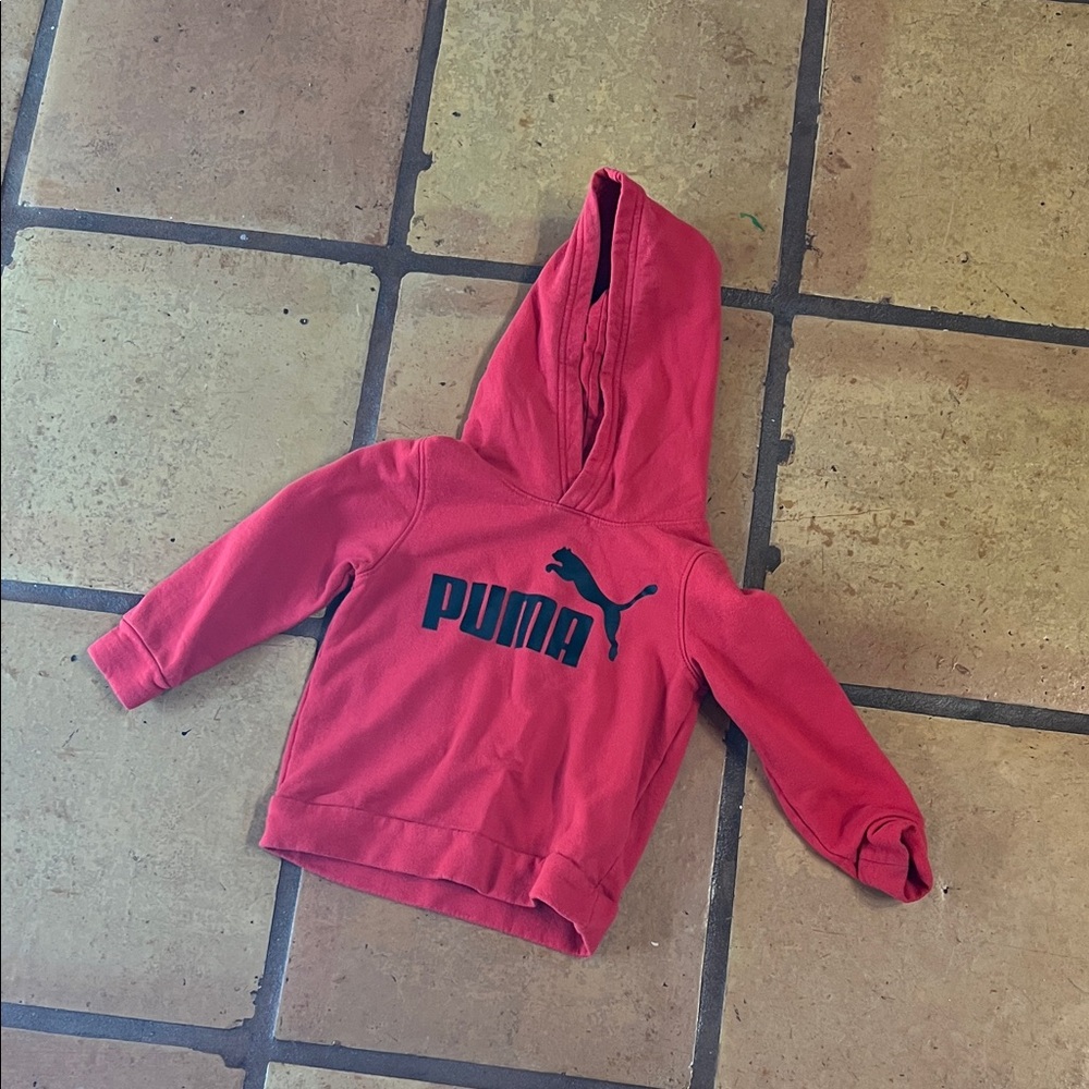 Puma red sweatshirt
